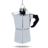 Espresso Maker Coffee Lover Glass Ornament Glass Christmas Ornament