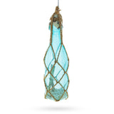 Nautical Sea Bottle with Sand Glass Christmas Ornament