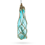 Nautical Sea Bottle with Sand Glass Christmas Ornament