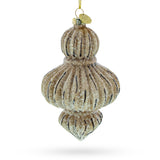 Vintage-Inspired Finial Glass Christmas Ornament
