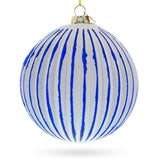 Jack in the Box Glass Christmas Ornament