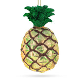 Pineapple Glass Christmas Ornament