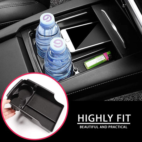 Center Console Armrest Storage Box for Tesla Model S/X