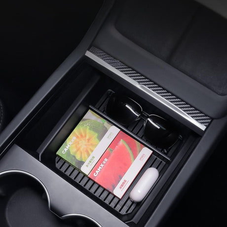 Center Console Storage Box for Model 3 Highland & Model Y Juniper | 3 Locations