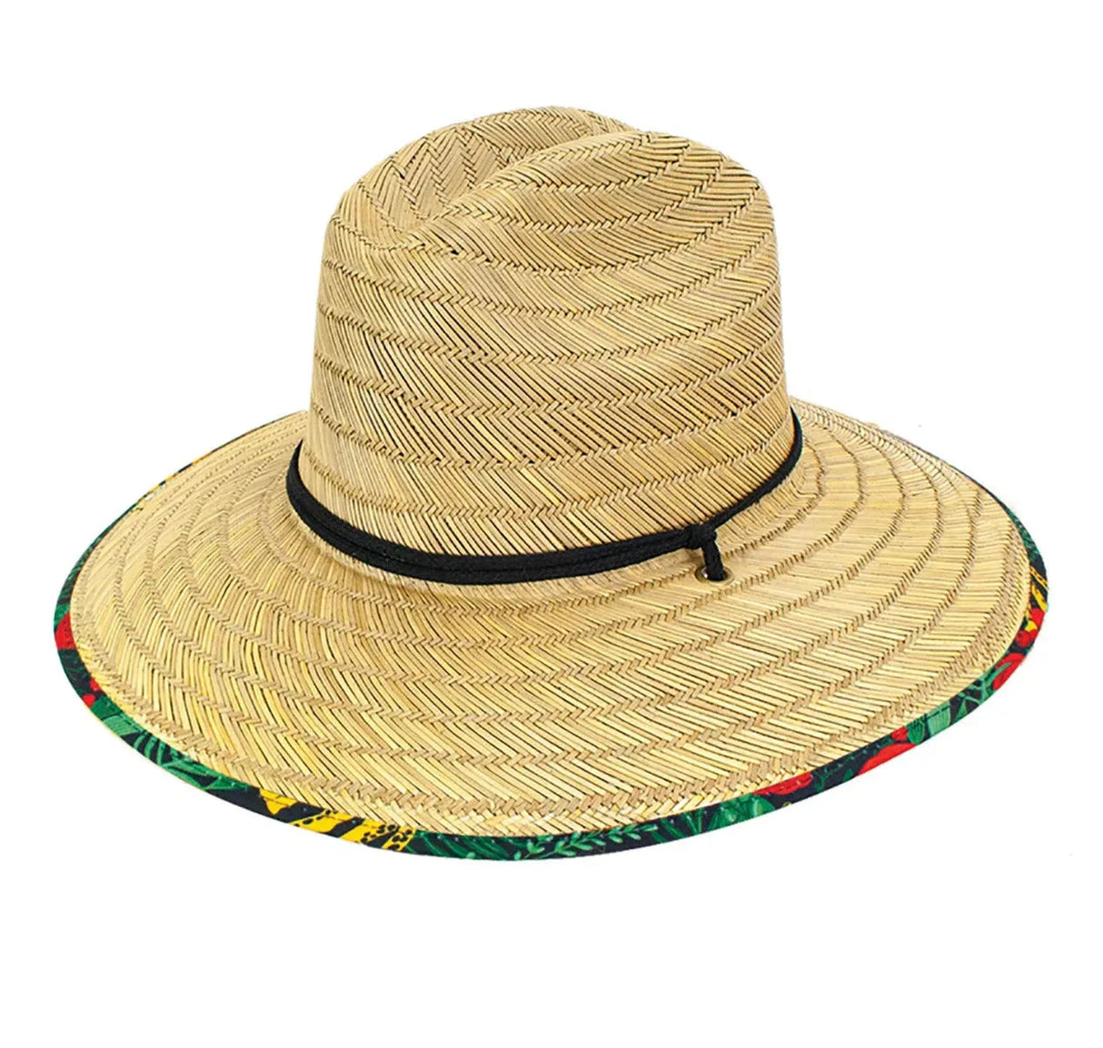 Peter Grimm Cheetah Love - Sombrero de salvavidas de paja de centeno