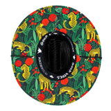 Peter Grimm Cheetah Love - Sombrero de salvavidas de paja de centeno