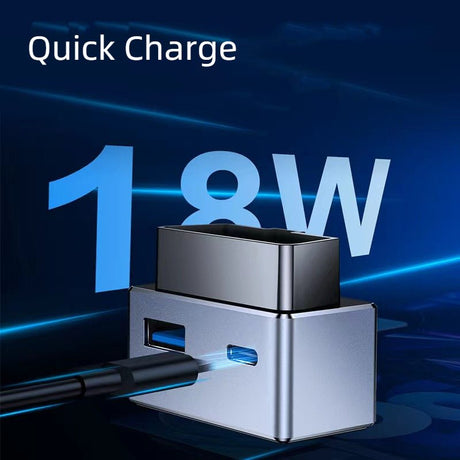 OBD 12V Power Adapter | 2 Power Options | Dual USB Ports | Always-On Power