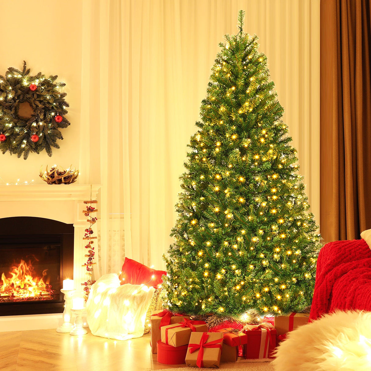 Árbol de Navidad Artificial Premium con Bisagras