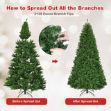 Árbol de Navidad Artificial Premium con Bisagras