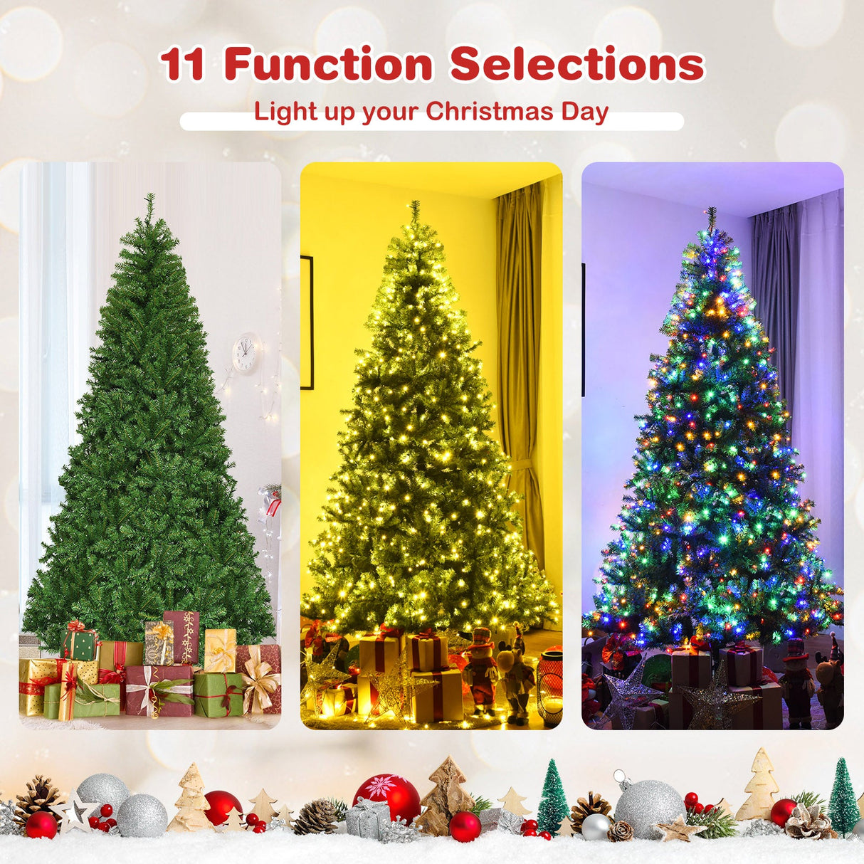 Árbol de Navidad Artificial Premium con Bisagras