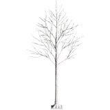 Pre-lit White Twig Birch Tree for Christmas Holiday with LED Lights