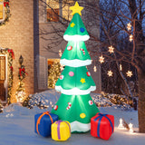 Árbol de Navidad inflable de 1.80 metros con 3 cajas de regalo
