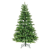Árbol de Navidad artificial de 1,83 metros con 500 luces incandescentes amarillo cálido