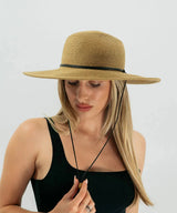 Peter Grimm Corina - Sombrero de Sol de Paja para Mujer