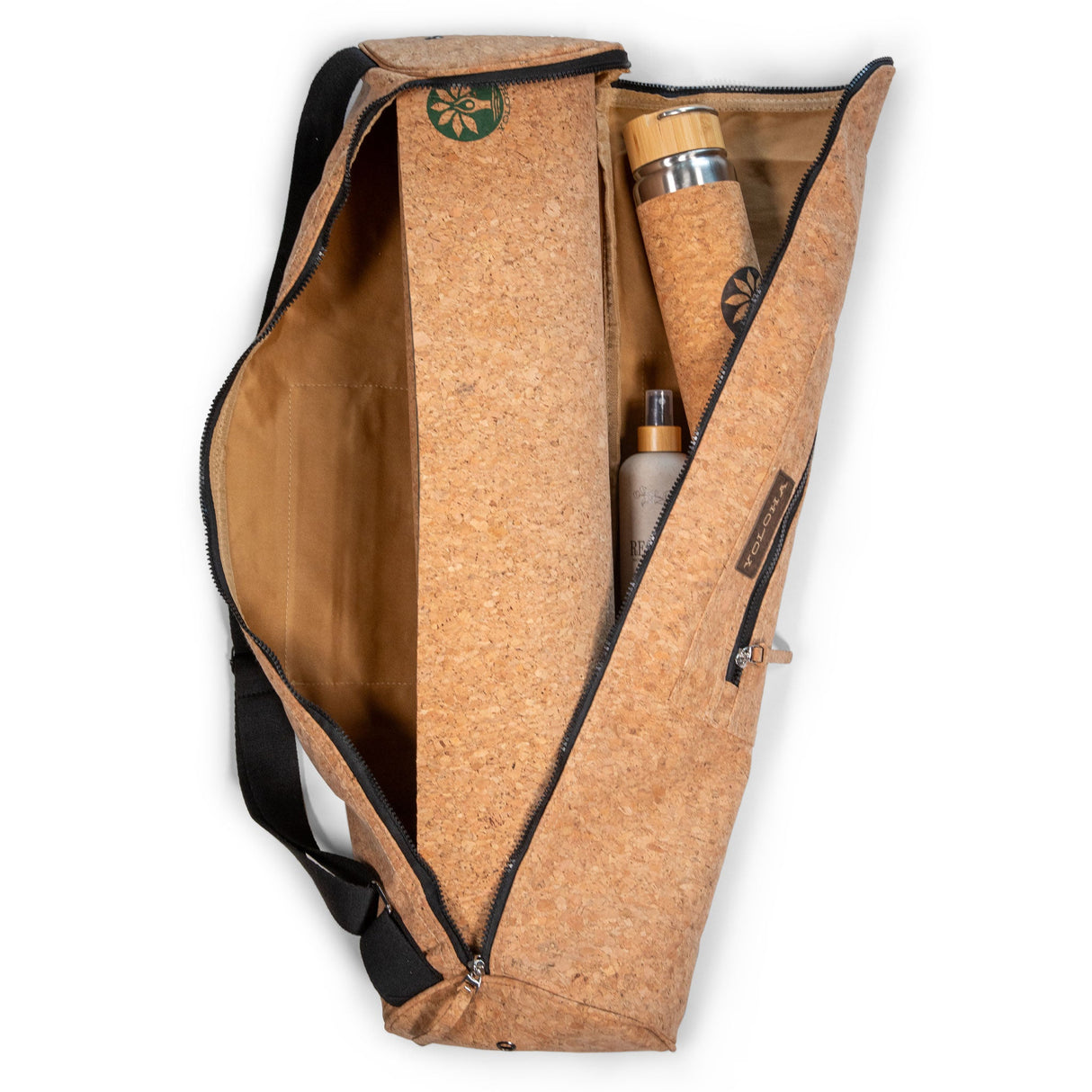 Soporte para esterilla de yoga de corcho