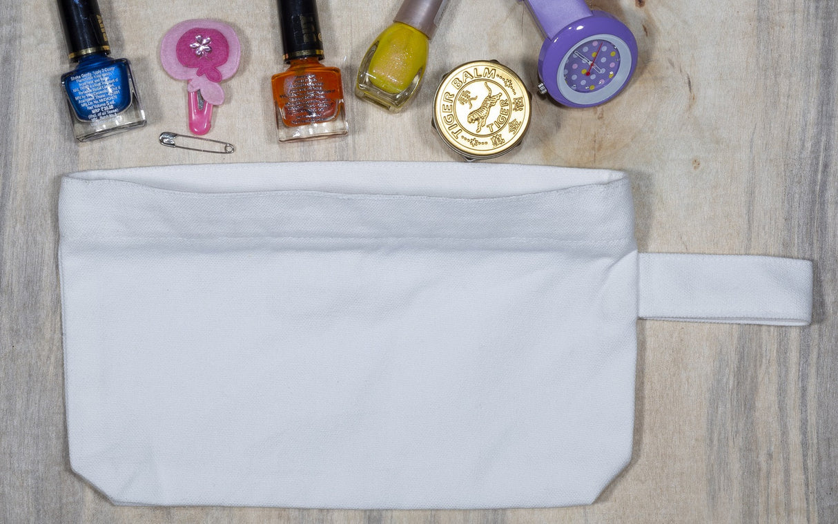Estuche con cremallera de lona