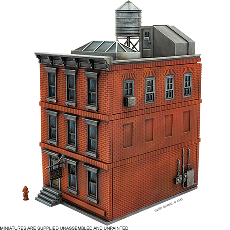 Marvel Crisis Protocol: NYC Apartment Building Terrain