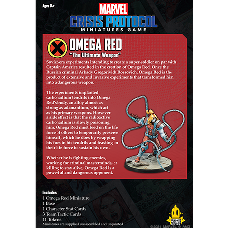 Marvel Crisis Protocol: Omega Red