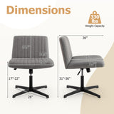 Criss Cross Legged Chair No Wheels 120¬∞ Rocking Adjustable Height