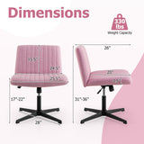 Criss Cross Legged Chair No Wheels 120¬∞ Rocking Adjustable Height