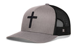 Cross Trucker Hat  |  Christian Snapback