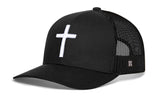 Cross Trucker Hat  |  Christian Snapback