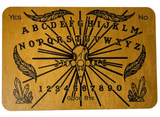 Small Crow & Crystal Spirit Board - Light Stain