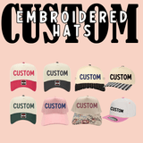 Custom Embroidered - Trucker Hat