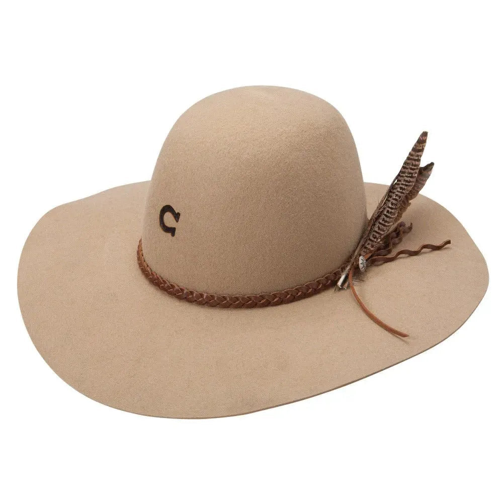 Charlie 1 Horse Wanderlust - Sombrero vaquero de fieltro de lana (liquidación)