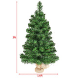 Decoración de Temporada Navideña Árbol de Navidad Artificial de PVC