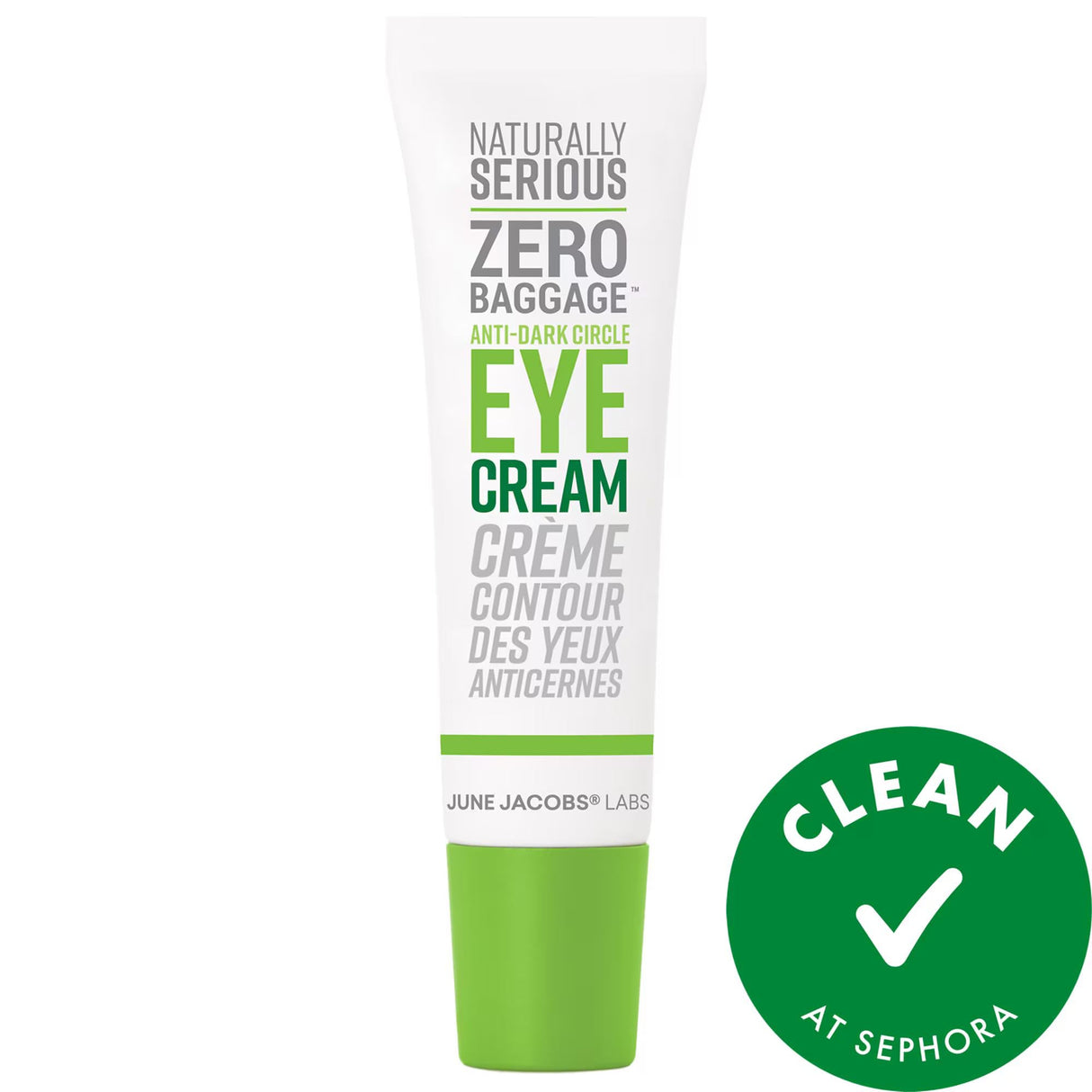 Zero Baggage Anti-Dark Circle Eye Cream - Brightens Dark Circles, Reduces Puffiness & Fine Lines - Cruelty-Free Skincare