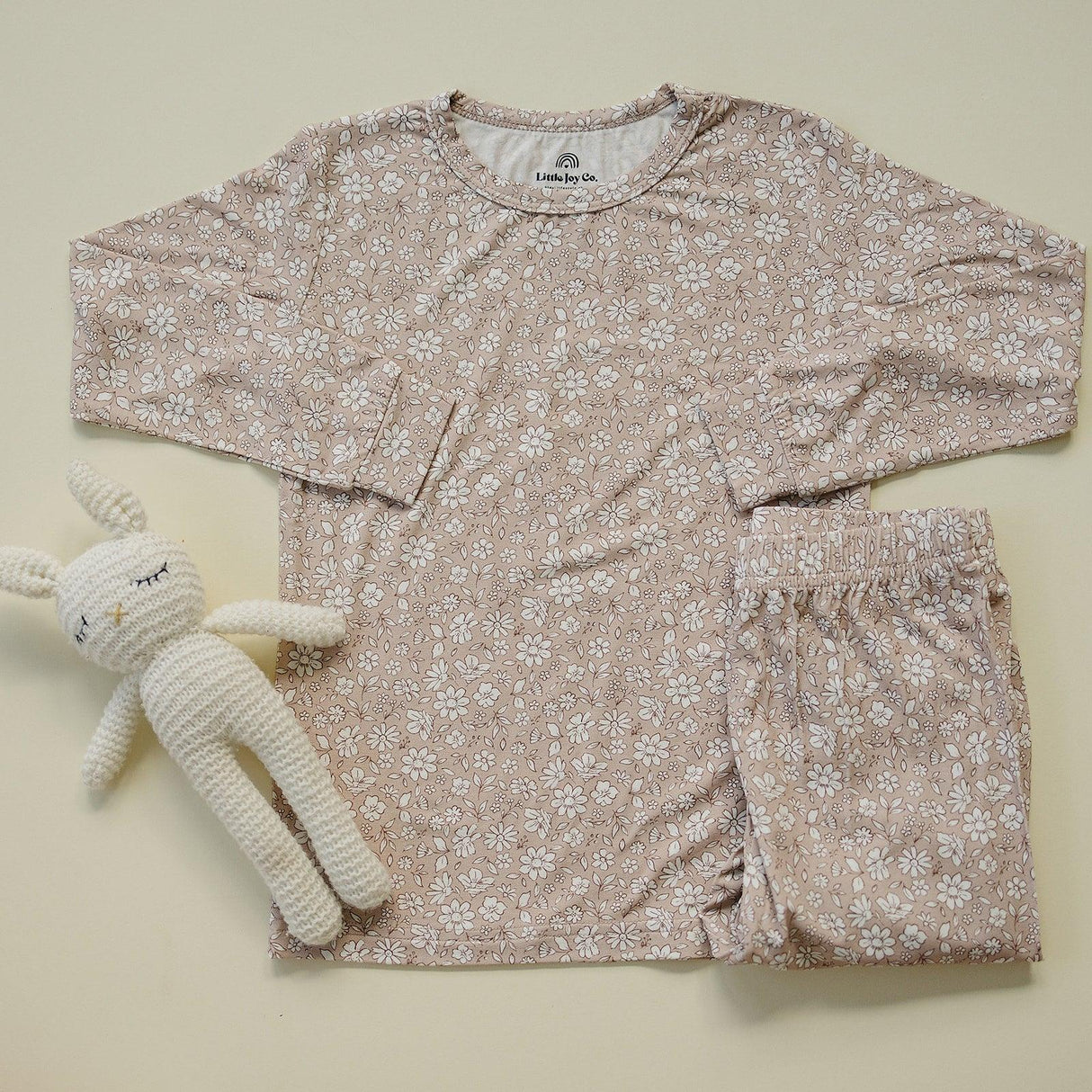 Pijama de bambú de 2 piezas Dainty Ditsy