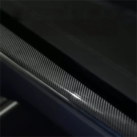 Dry Carbon Fiber Dashboard Panel Overlay for Model S/X 2021+ | 3 Finishes | UV Protected | Peel & Stick