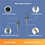 DC & Type-C to DC Power Adapter Cable for Starlink Mini