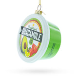 Traditional Guacamole Glass Christmas Ornament