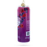 Hard Seltzer Can Glass Christmas Ornament