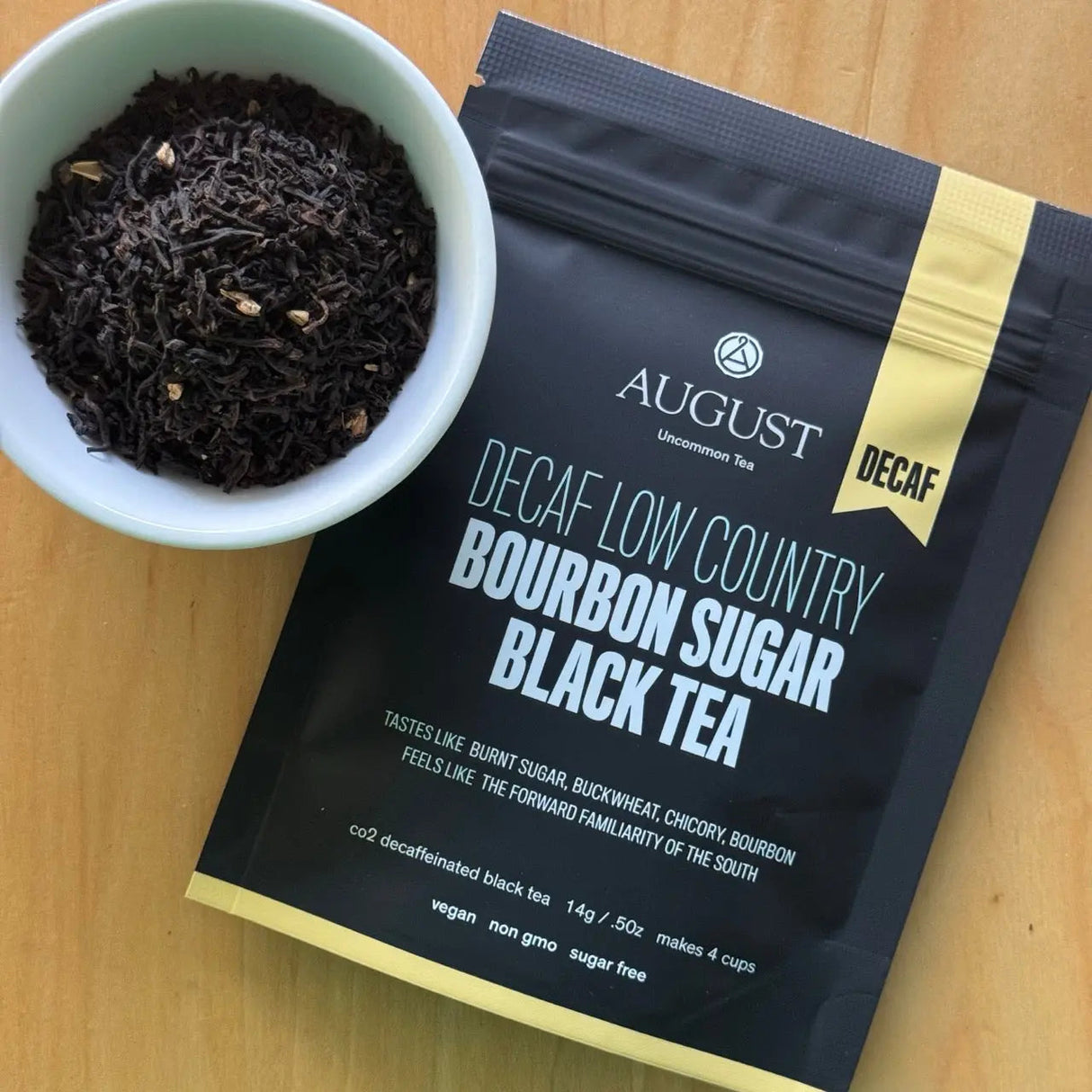 Descafeinado Estilo Sureño - Té Negro con Azúcar Bourbon