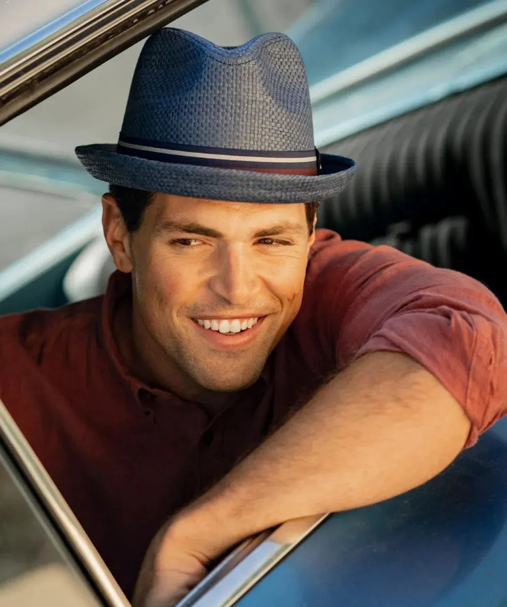 Peter Grimm Deppo - Sombrero Fedora de Paja