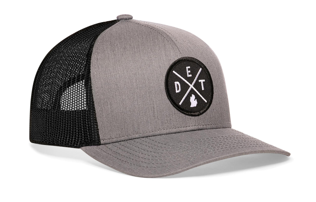 Detroit Trucker Hat  |  DET X Snapback