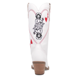 Dingo Queen A Hearts - Women's Leather Cowgirl Boots