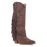 Dingo Spirit Trail  - Women's Suede Leather Cowgirl Boots