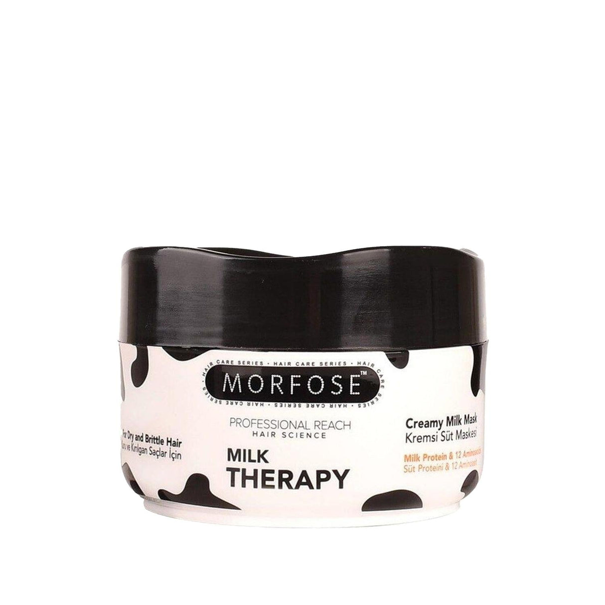 Morfose Milk Therapy Hair Mask - Nourishing & Moisturizing Treatment for Dry Hair, 500ml