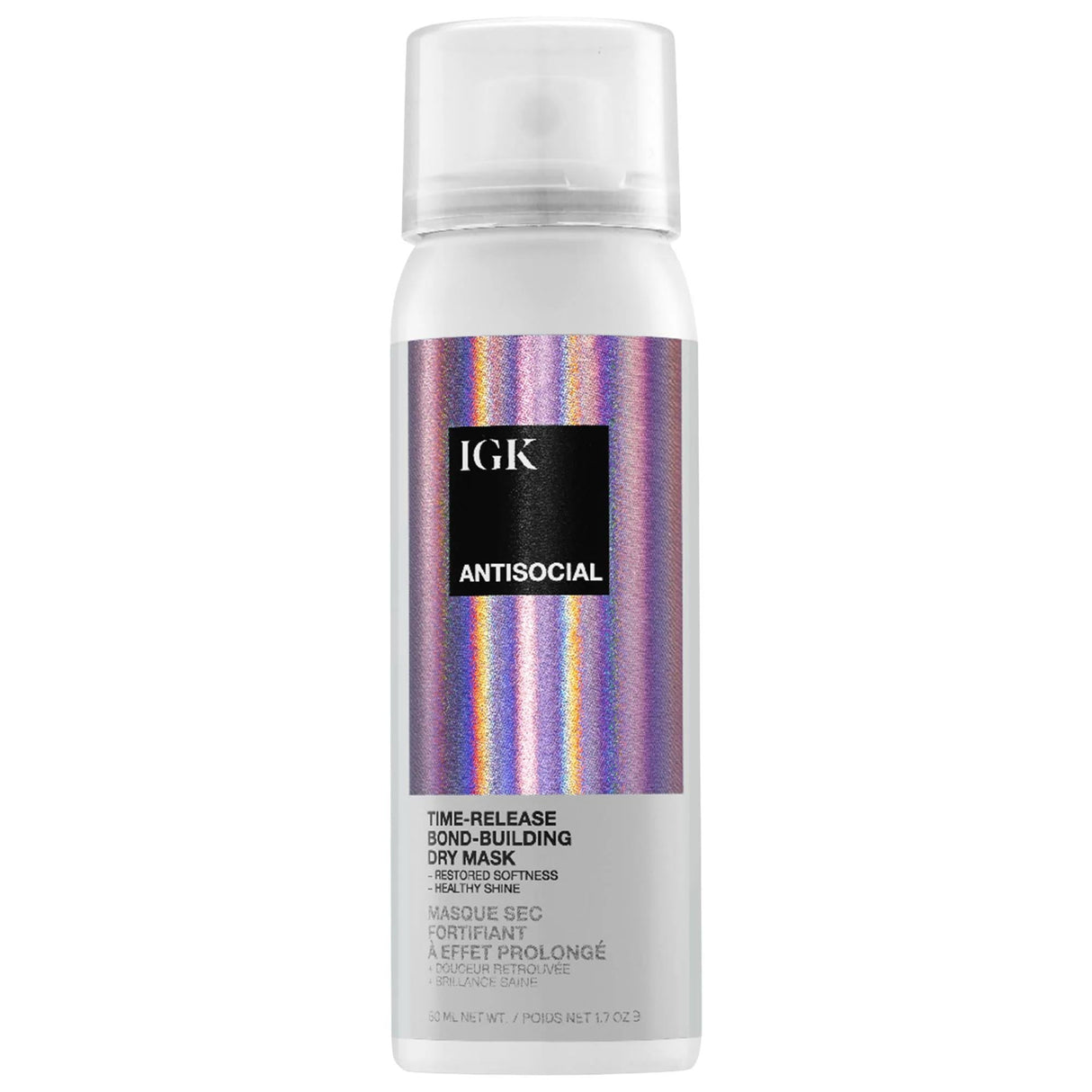 Antisocial Leave-In Dry Hair Mask: Bond Building, Vegan, Sulfate-Free Ð Repair Damage, Control Frizz & Hydrate Dry Hair with No Rinse.