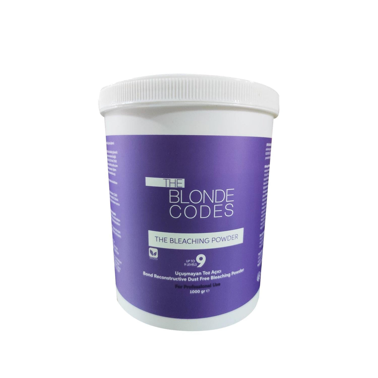 The Color Codes Hair Bleaching Powder - Violet Toz Açıcı 1000g for Lightening & Bleaching Hair