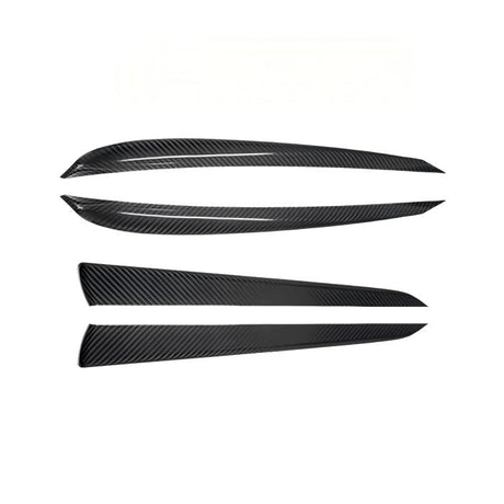 Door Trim Dry Carbon Fiber Overlay for Model S/X