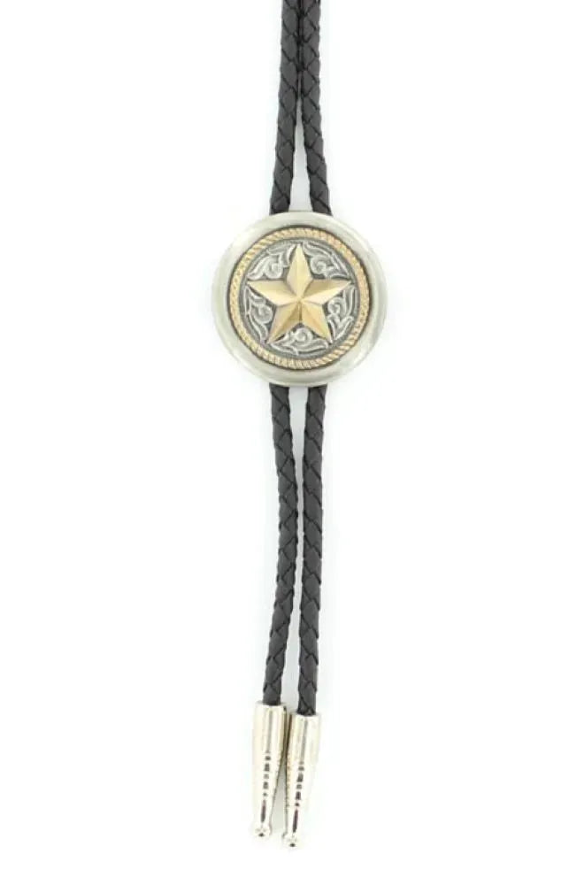 Doble S Estrella de Texas - Bolo Tie