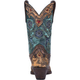 Dan Post Vintage Blue Bird - Botas vaqueras para mujer