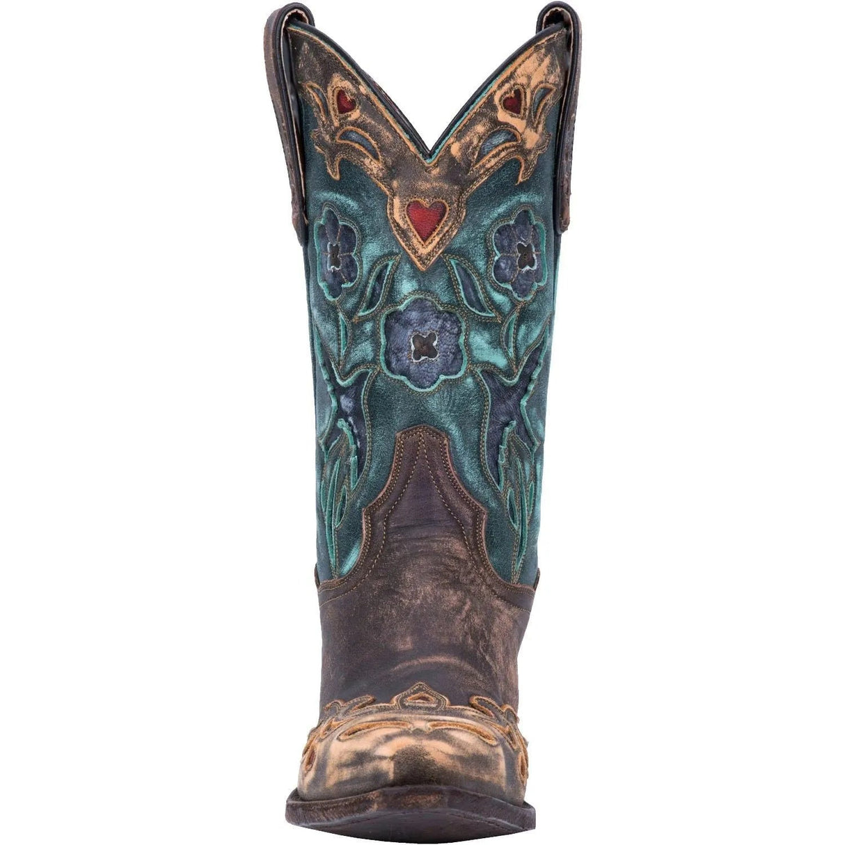 Dan Post Vintage Blue Bird - Botas vaqueras para mujer