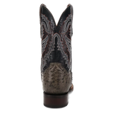 Botas Cowboy Dan Post Alamosa (Gris/Negro) - Piel de Avestruz para Hombre