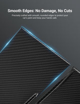 Dry Carbon Fiber Center Console Cover For Model Y Juniper / Model 3 Highland / Model YL